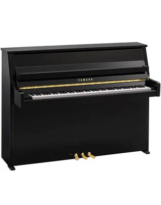 YAMAHA B10 Όρθιο Πιάνο Μαύρο Γυαλιστερό (110 cm)