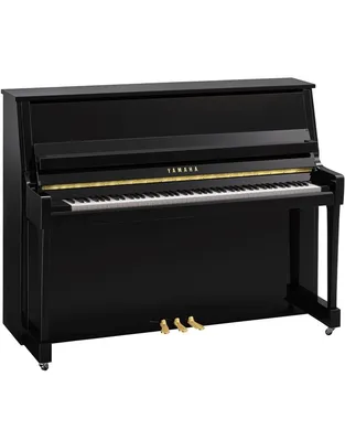 YAMAHA B20 Όρθιο Πιάνο Μαύρο Γυαλιστερό (116 cm)