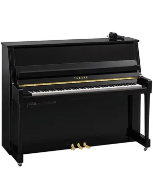 YAMAHA B20 SC3 Silent Όρθιο Πιάνο Μαύρο Γυαλιστερό (116 cm)