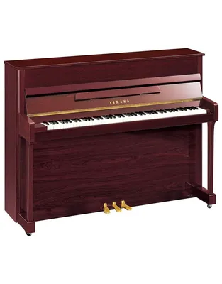 YAMAHA B2E Όρθιο Πιάνο Μαόνι Γυαλιστερό