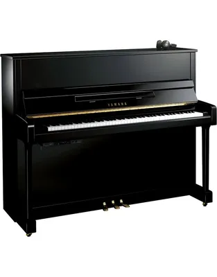 YAMAHA B2E SC3 PE Silent Όρθιο Πιάνο Μαύρο Γυαλιστερό