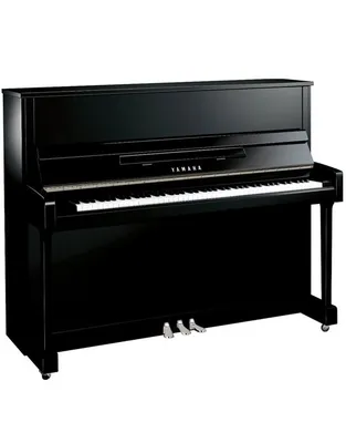 YAMAHA B3E Όρθιο Πιάνο Μαύρο Γυαλιστερό Chrome edition