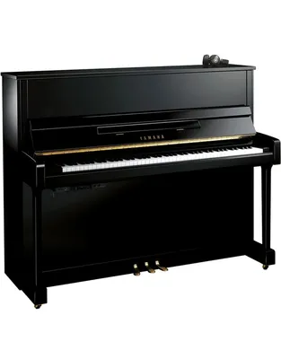 YAMAHA B3E SC3 PE Silent Όρθιο Πιάνο Μαύρο Γυαλιστερό