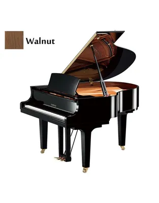 YAMAHA C1X Πιάνο με Ουρά Καρυδιά Σατινέ
