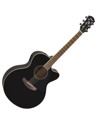 YAMAHA CPX-600 Black Ηλεκτροακουστική Κιθάρα