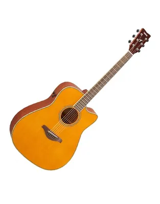 YAMAHA FGC-TA Transacoustic Cutaway Ηλεκτροακουστική Κιθάρα Vintage Tint