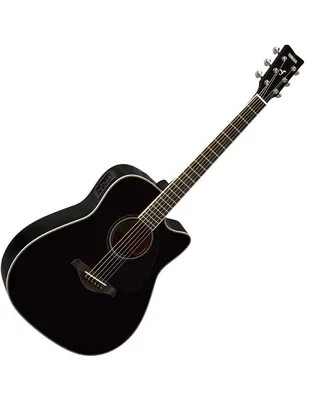 YAMAHA FGX-820C Black Ηλεκτροακουστική Κιθάρα