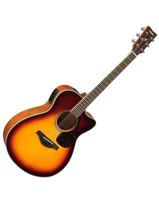 YAMAHA FSX-820C Brown Sunburst Ηλεκτροακουστική Κιθάρα