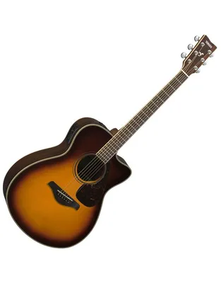 YAMAHA FSX-830C Brown Sunburst Ηλεκτροακουστική Κιθάρα