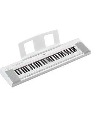ΥΑΜΑΗΑ NP-15 Piaggero Αρμόνιο/Keyboard Λευκό ( Piano - Style )