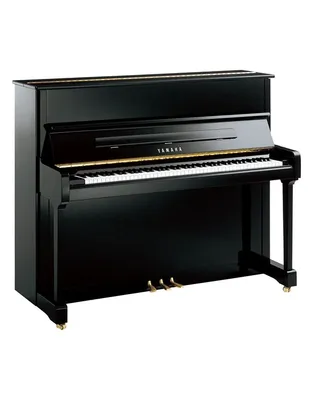 YAMAHA P121M Όρθιο Πιάνο Μαύρο Γυαλιστερό