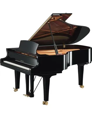 YAMAHA S6X Πιάνο με Ουρά Μαύρο Γυαλιστερό