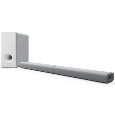 YAMAHA SR-X50A TRUE X BAR Light Grey Ηχομπάρα Dolby Atmos με Subwoofer