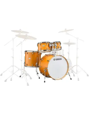 YAMAHA Tour Custom Studio Ακουστικό Drums Set Caramel Satin