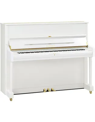 YAMAHA U1 Professional Όρθιο Πιάνο Λευκό Γυαλιστερό