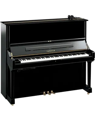 YAMAHA  U3 SH3 PE Silent Όρθιο Πιάνο Μαύρο Γυαλιστερό