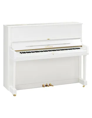 YAMAHA YUS1 Όρθιο Πιάνο Λευκό Γυαλιστερό