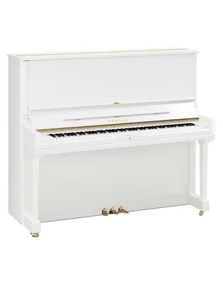 YAMAHA YUS3 Όρθιο Πιάνο Λευκό Γυαλιστερό