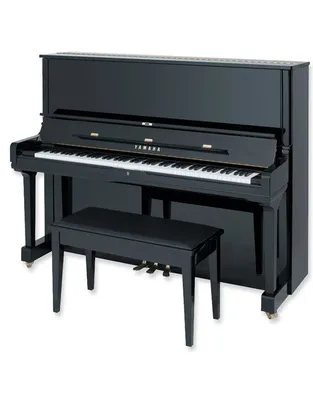 YAMAHA YUS3 Όρθιο Πιάνο Μαύρο Γυαλιστερό