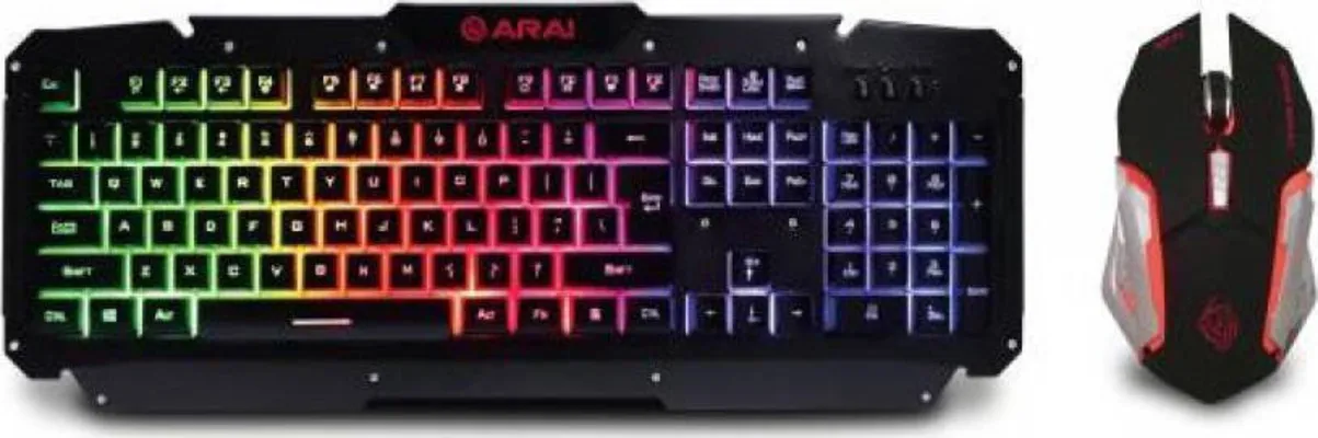 Zeroground KB-1700GUMS Arai Set Gaming Πληκτρολόγιο & Ποντίκι