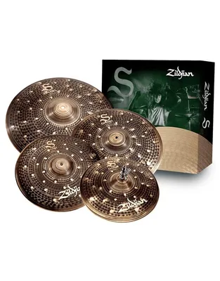 ZILDJIAN S Series Dark Σετ Πιατινιών (20'' Ride - 18'' Crash - 16'' Crash -14'' Hi-Hat)