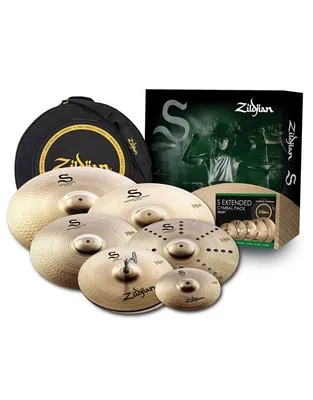 Zildjian Σειρά S Σετ πιατινίων Extended (20''R - 18''R - 16'' CR - 16'' TCR - 14'' HH - 10'' SP) ME ΘΗΚΗ