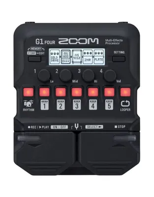 ZOOM G1 FOUR Πολυεφέ Ηλεκτρικής Κιθάρας