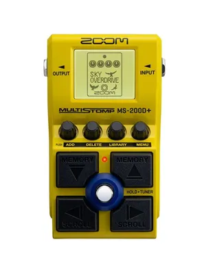 ZOOM MS-200D+ MultiStomp Overdrive και Distortion
