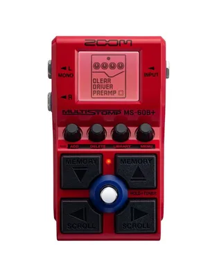 ZOOM MS-60B+ Μulti Stomp Πoλυεφέ Hλ.Μπάσου