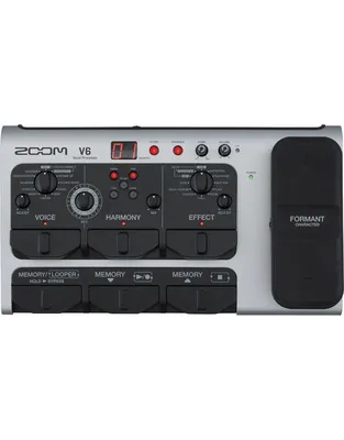 ZOOM V6-SP Πολυεφέ-Επεξεργαστής για Φωνή με Πενταλ